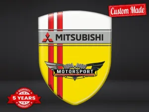 Mitsubishi Emblemi Auto Aziendali Pro Max Resistenti Eleganti